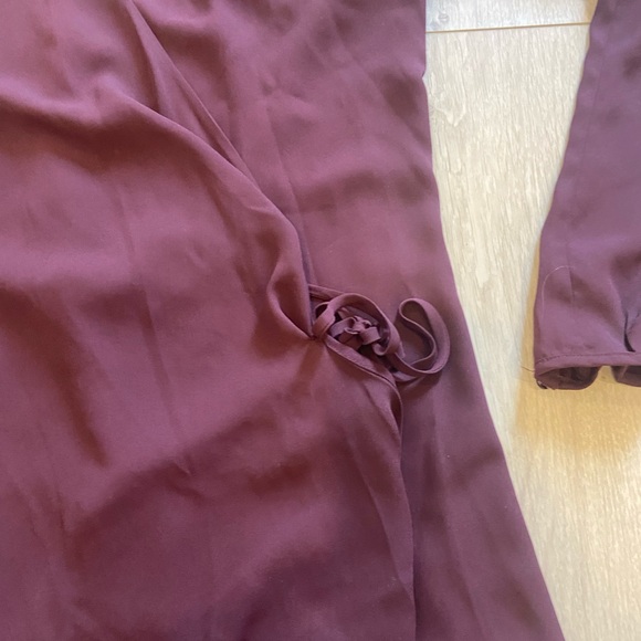 Aritzia Babaton Wallace Wrap Dress - Picture 3 of 4